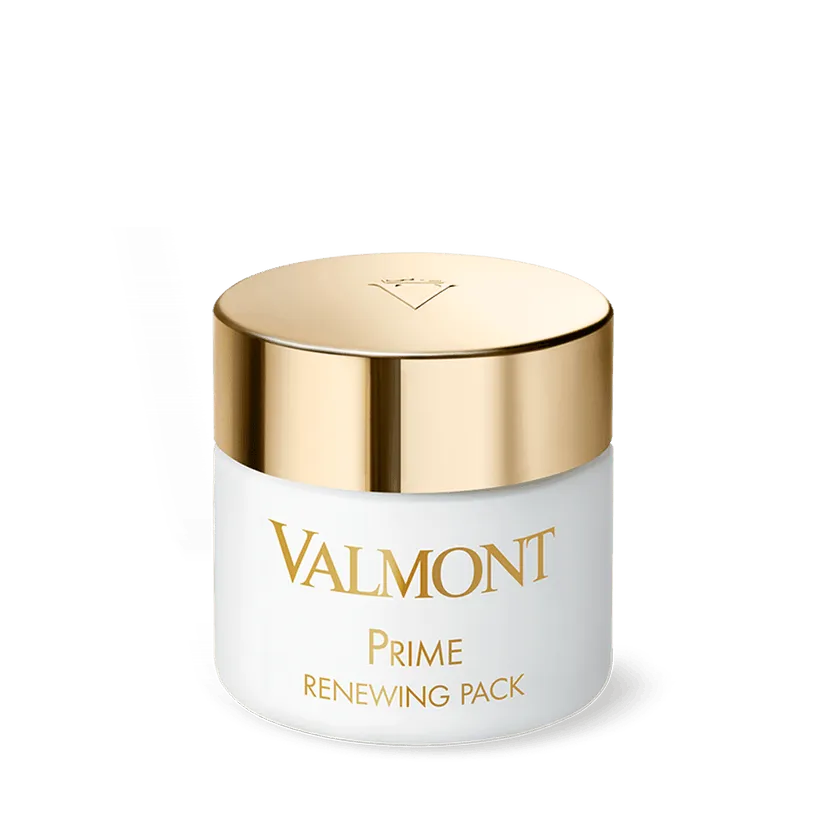 Valmont Prime Renewing Pack cream jar